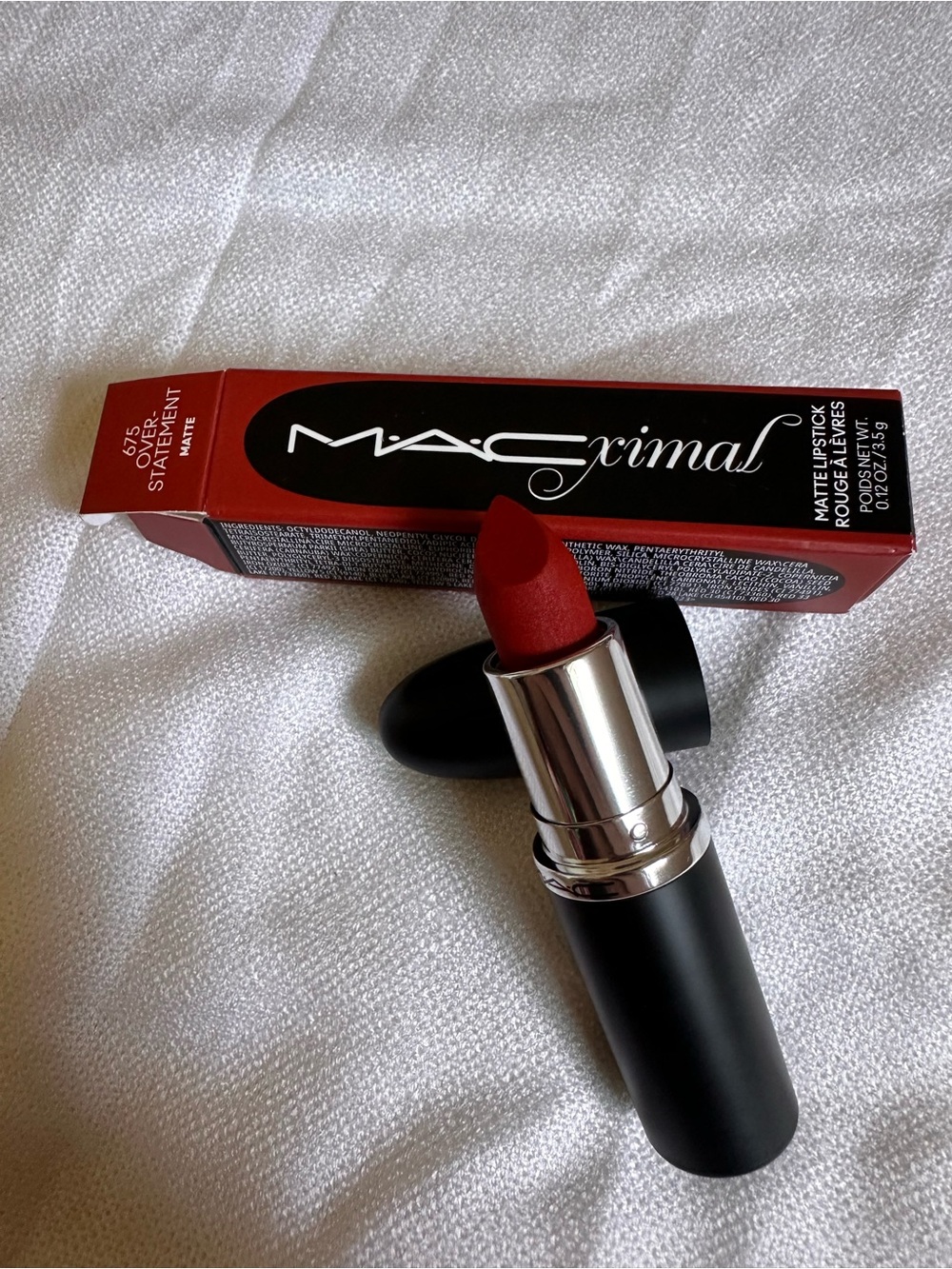 MAC Cosmetics MACximal Matte lipstick - 675 Over-Statement